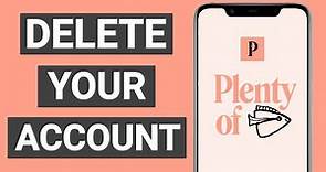 How to Delete Plenty of Fish Account on Phone! (2024) | Delete POF Account on Mobile