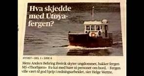 Da AUF leder Eskil Pedersen stakk av med Utøya transportmiddelet