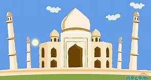 Taj Mahal History and Architecture - Fun Fact for Kids | Educational Videos by Mocomi