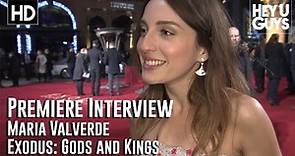 Maria Valverde Interview - Exodus: Gods and Kings Premiere