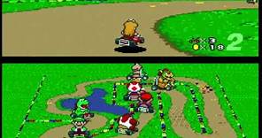 Super Mario Kart Longplay