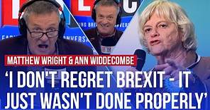 Four minutes of Ann Widdecombe and Matthew Wright going at each other about Brexit | LBC
