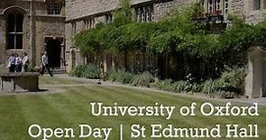 University of Oxford Open Day | St Edmund Hall