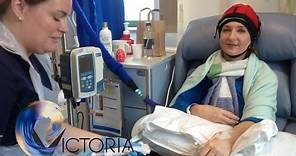 Victoria Derbyshire’s breast cancer video diary: Chemotherapy - BBC News