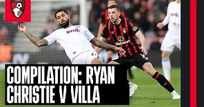 UNBELIEVABLE midfield performance | Ryan Christie's best bits v Aston Villa