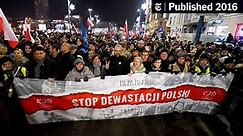 Protests Erupt in Poland Over New Law on Public Gatherings