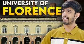 UNIVERSITY OF FLORENCE | INTAKE 2024 | REQUIREMENTS | COURSES | SCHOLARSHIP