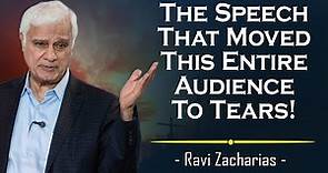 Ravi Zacharias Sermons 2022 | The Speech That Moved This Entire Audience To Tears