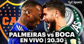 EN VIVO 🔴 PALMEIRAS vs BOCA JUNIORS | Copa Libertadores, el sueño Xeneize ⚽ TyC SPORTS