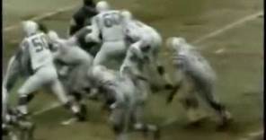 The Greatest Game Ever Played - 1958 NFL Championship Highlights - Colts vs Giants