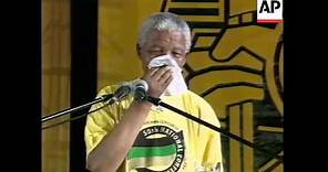 SOUTH AFRICA: ANC 50TH NATIONAL CONFERENCE: MANDELA SPEECH
