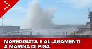 LIVE Alluvione in Toscana, in diretta da Marina di Pisa