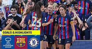 HIGHLIGHTS | FC Barcelona vs. Chelsea -- UEFA Women's Champions League 2022-23 (Español)