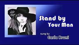 Stand by Your Man /Carla Bruni (with Lyrics)