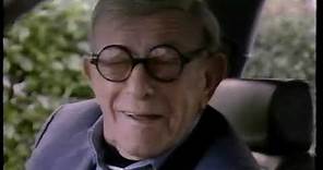 George Burns: His Wit and Wisdom (1989)- George Burns
