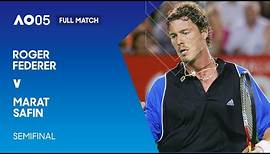 Roger Federer v Marat Safin Full Match | Australian Open 2005 Semifinal