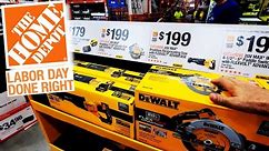 Home Depot Labor Day Tool Deals Started!