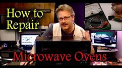 Microwave Oven Repair - How to Test Fuses and Switches