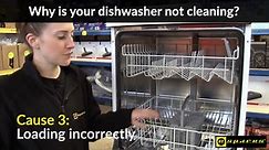 Why is your dishwasher not cleaning your dishes?