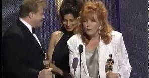 "Mrs. Doubtfire" winning a Makeup Oscar®