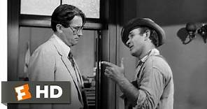 To Kill a Mockingbird (1/10) Movie CLIP - What Kind of Man Are You? (1962) HD
