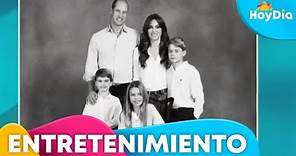 Príncipe William y su esposa publican postal navideña junto a sus hijos | Telemundo Entretenimiento