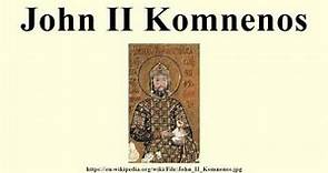 John II Komnenos