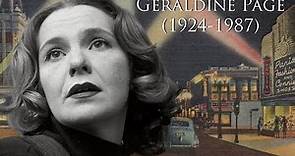 Geraldine Page (1924-1987)