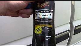 Meguiar's Ultimate Black Plastic Restorer Review