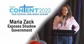 Explosive @Content2022 Maria Zack delivers call to expose shadow gov't with PR call to action!