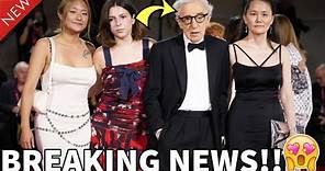 Woody Allen's Rare Red Carpet Appearance with Wife Soon-Yi Previn and Children Bechet and Manzie!