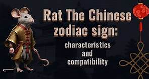 Rat 🐀 The Chinese zodiac sign 🌒🪧: characteristics and compatibility