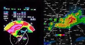 Aviation Weather-Aircraft Radar Explained:Real World Scenario