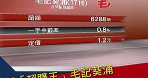 【新「超購王」毛記葵涌】 【一手中籤率只有0.8%】