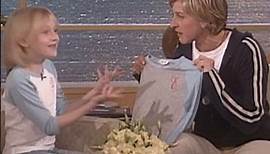 Dakota Fanning's very first appearance on 'Ellen'