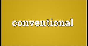 Conventional Meaning