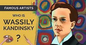 WASSILY KANDINSKY: Art History Biography and Portrait Drawing