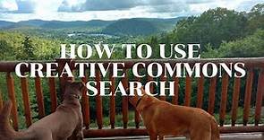 How to Use Creative Commons Search