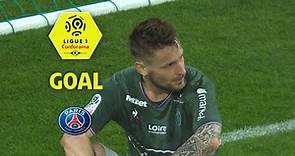 Goal Mathieu DEBUCHY (90'+2 csc) /AS Saint-Etienne - Paris Saint-Germain (1-1) (ASSE-PARIS)/2017-18