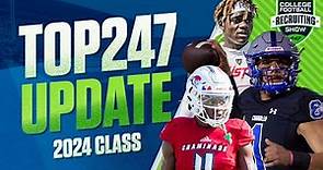 The College Football Recruiting Show: Top247 Rankings Update | TOP PLAYERS in 2024 CLASS 🚨