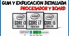 Guía para comprar procesadores INTEL Y MOTHERBOARD | Explicación completa I3 I5 I7 I9 + Generaciones