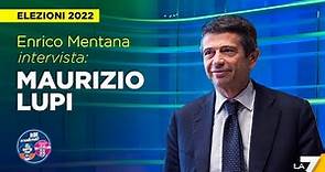 Elezioni 2022 | Enrico Mentana intervista Maurizio Lupi di Noi Moderati