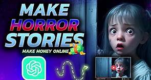 How to Make a FACELESS HORROR Stories Channel using FREE AI tools (Step by Step Tutorial)