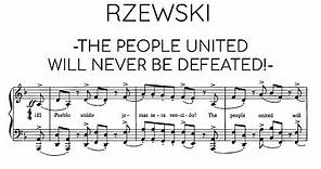 Frederic Rzewski - The People United Will Never Be Defeated (Hamelin)