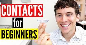 Contact Lenses for Beginners | How to Put in Contacts