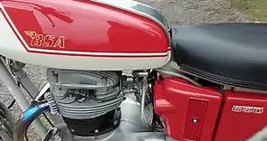 1971 BSA A65 THUNDERBOLT FOR SALE. WALK ROUND AND START UP