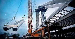 Construction of the Margaret McDermott Bridge as told by crane operator Jeff Keller