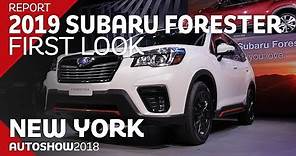 2019 Subaru Forester: 2018 New York Auto Show