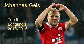 Johannes Geis | Top 5 Longshot Goals | 2013-2015 [HD]