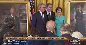 President George W. Bush Portrait Unveiling